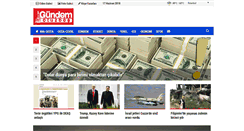 Desktop Screenshot of gundemotuzbes.com